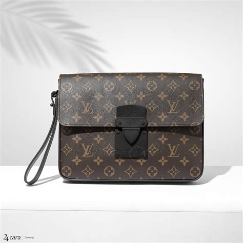 a4 pouch louis vuitton|S Lock A4 Pouch Monogram Macassar Canvas .